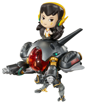  «Фигурка Blizzard Cute But Deadly - Carbon Fiber D.Va and MEKA Buddy», бренда Blizzard - фото №1 - миниатюра