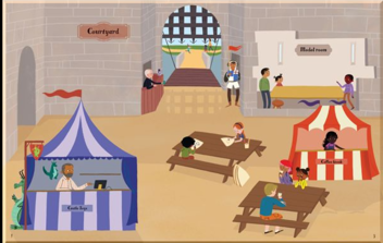 Паперова книга «Castle Sticker Book», автор Ебіґейл Вітлі - фото №2 - мініатюра
