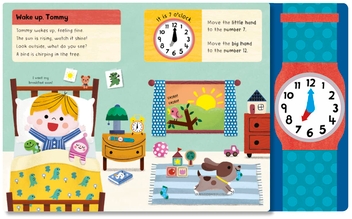 Паперова книга «My First Clock Book» - фото №2 - мініатюра