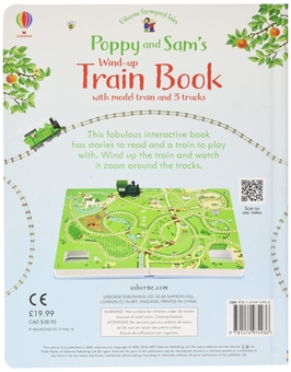 Бумажная книга «Poppy and Sam's Wind-up Train Book», автор Хизер Эмери - фото №2 - миниатюра