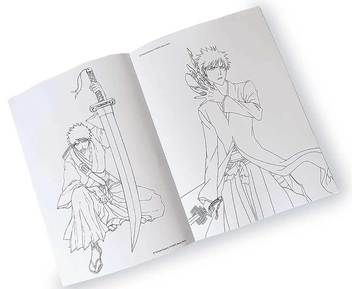 Паперова книга «Bleach. The Official Anime Coloring Book» - фото №3 - мініатюра