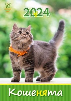 Паперова книга «Календар Світовид міні 2024 Кошенята» - фото №1 - мініатюра