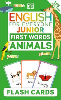 Бумажная книга «English for Everyone Junior: First Words Animals Flash Cards» - фото №1 - миниатюра