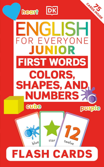 Бумажная книга «English for Everyone Junior First Words Colours, Shapes, and Numbers Flash Cards» - фото №1 - миниатюра