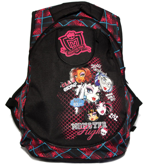  «Рюкзак стандартный Monster High Граффити 22124 (117881)», бренда Росмэн-Пресс - фото №1 - миниатюра