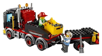  «Конструктор LEGO City Перевозка тяжелых грузов 310 деталей (60183)», бренда LEGO - фото №3 - миниатюра