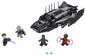 «Конструктор LEGO Super Heroes Marvel Атака королівського винищувача 358 деталей (76100)», бренду LEGO - фото №2 - мініатюра