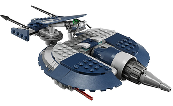  «Конструктор LEGO Star Wars Бойовий прискорювач генерала Грівуса 157 деталей (75199)», бренду LEGO - фото №3 - мініатюра
