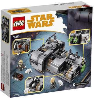  «Конструктор LEGO Star Wars Спідер Молоха 464 деталі (75210)», бренду LEGO - фото №3 - мініатюра