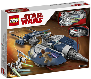  «Конструктор LEGO Star Wars Бойовий прискорювач генерала Грівуса 157 деталей (75199)», бренду LEGO - фото №4 - мініатюра
