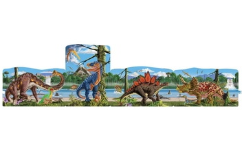  «Напольный пазл Melissa&Doug Динозавры 4 в 1 (MD8914)», бренда Melissa & Doug - фото №2 - миниатюра
