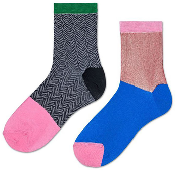 «Носки Happy Socks Kajsa Gift Box One size 2 пары (XSISKAJ07-3000)», бренда Happy Socks - фото №1 - миниатюра