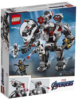  «Конструктор LEGO Super Heroes Marvel Воитель 362 детали (76124)», бренда LEGO - фото №4 - миниатюра