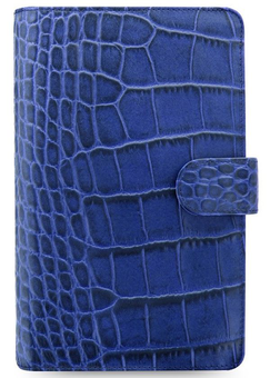  «Органайзер Filofax Classic Croc Compact Indigo (20-026007)», бренда Filofax - фото №1 - миниатюра