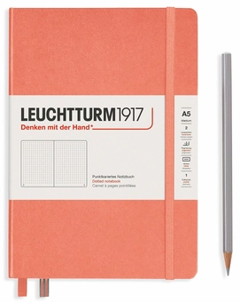  «Блокнот Leuchtturm1917 Muted Colours Точка Оранжевый (361588)», бренда Leuchtturm1917 - фото №1 - миниатюра