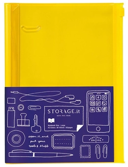  «Блокнот Storage.it Solid Colors L Жовтий (STI-NB57-YE)», бренду Storage.it - фото №1 - мініатюра