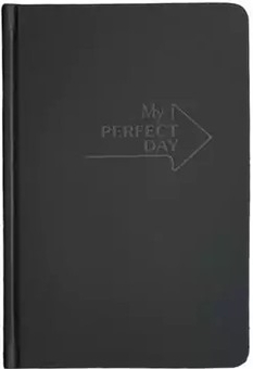  «Планер мотивуючий My perfect day. Чорний. LifeFLUX А5 (LFPLULBL045)», бренда LifeFLUX - фото №1 - миниатюра