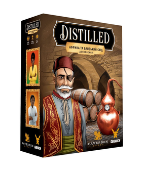  «Настільна гра Geekach Distilled. Африка та Близький Схід (GKCH066AMTK)», бренда Geekach Games - фото №1 - миниатюра