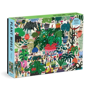  «Plant World 1000 Piece Puzzle», бренда Galison - фото №1 - миниатюра