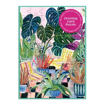 «Potted Greeting Card Puzzle», бренда Galison - фото №1 - миниатюра
