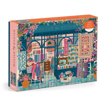  «Пазл Galison Stitch by Stitch 1000 Piece Puzzle», бренда Galison - фото №1 - миниатюра