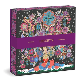  «Пазл Galison Liberty by Liberty of London Ltd 500 ел. », бренда Galison - фото №1 - миниатюра