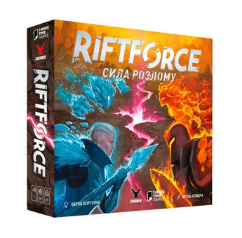 «Настільна гра Geekach Riftforce. Сила розлому (GKCH069RF)», бренду Geekach Games - фото №1 - мініатюра