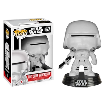 «Коллекционная фигурка Funko POP! Star Wars First Order Snowtrooper (FK6223)», бренда Funko Pop - фото №2 - миниатюра