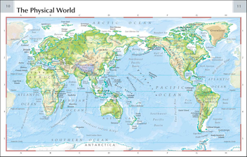 Бумажная книга «Pocket A-Z World Atlas» - фото №5 - миниатюра