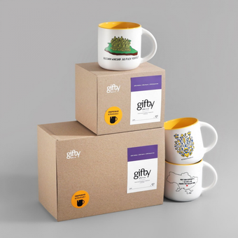 «Чашка Gifty Остров Змеиный желтая (AA-0107382)», бренда Gifty - фото №5 - миниатюра