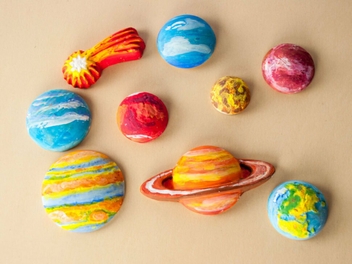 «‘Space Adventures’ plaster colouring set on magnets», brand Зірка / Zirka / Зірка / - фото №6 - миниатюра