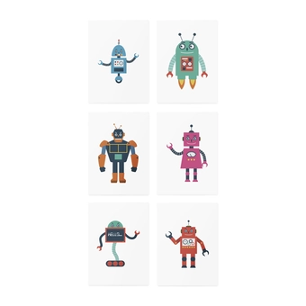 «Временные тату TATTon.me Robots set», бренда TATTon.me - фото №3 - миниатюра