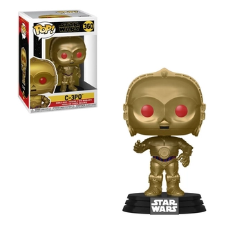  «Коллекционная фигурка Funko Pop! Star Wars Rise of Skywalker C-3PO (48222)», бренда Funko Pop - фото №5 - миниатюра