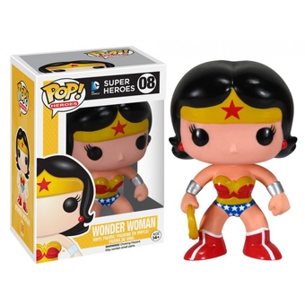  «Коллекционная фигурка Funko POP! Heroes DC Comics Чудо-женщина (FK2249)», бренда Funko Pop - фото №2 - миниатюра