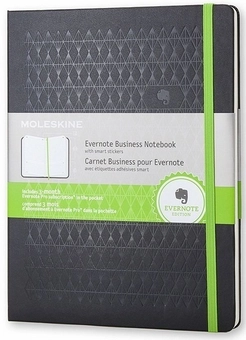 «Блокнот Moleskine Evernote Business черный (SKPFFNT04EVER)», бренда Moleskine - фото №1 - миниатюра