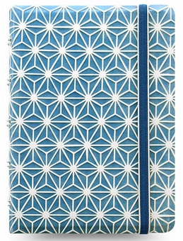  «Блокнот Filofax Impressions Pocket Blue/White (115043)», бренда Filofax - фото №1 - миниатюра