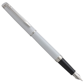  «Чорнильна ручка Waterman Hemisphere White CT (12062)», бренду Waterman - фото №1 - мініатюра