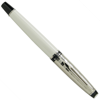  «Перьевая ручка Waterman Expert Deluxe White CT RB (40 039)», бренда Waterman - фото №2 - миниатюра