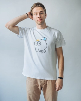 «Футболка Handcrafts by orphans Муха М», бренда Handcrafts by Orphans - фото №2 - миниатюра