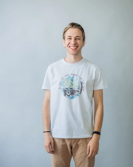 «Футболка Handcrafts by orphans Чистая планета S», бренда Handcrafts by Orphans - фото №2 - миниатюра