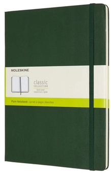  «Блокнот Moleskine Classic Нелинованный Миртовый зеленый (QP092K15)», бренда Moleskine - фото №1 - миниатюра