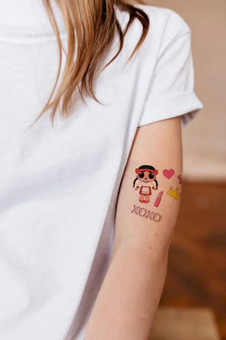 «Тимчасове тату Tattooshka Ляльки (L-65)», бренда Tattooshka - фото №4 - миниатюра