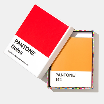 Бумажная книга «Pantone Notes. 20 Assorted Notecards & Envelopes» - фото №4 - миниатюра