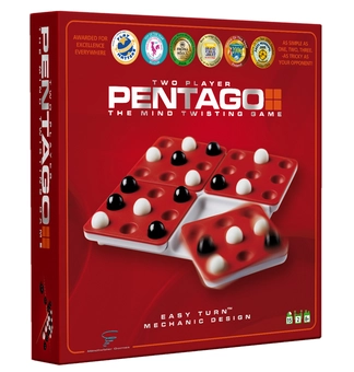 «Стратегічна настільна гра Pentago (20510)», бренду Mindtwister Games - фото №1 - мініатюра