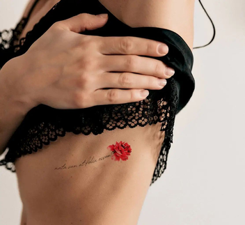 «Тимчасове тату Tattooshka Народжена бути щасливою (L-29)», бренда Tattooshka - фото №4 - миниатюра