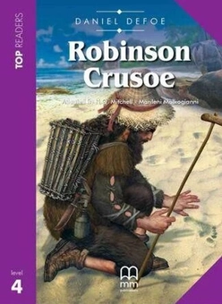 Паперова «Robinson Crusoe Intermediate Book. Top Readers Level 4 (+ CD)», автора Данiель Дефо– фото №1