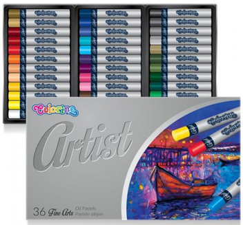  «Пастель олійна Colorino Artist 36 кольорів (65726PTR)», бренду Colorino - фото №1 - мініатюра