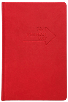 «Мотивирующий планер LifeFLUX Planner My perfect day Красный твил (LFPLULRT014)», бренда LifeFLUX - фото №1 - миниатюра