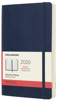  «Ежедневник Moleskine на 2020 год Сапфир (DSB2012DC3Y20)», бренда Moleskine - фото №1 - миниатюра