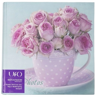 «Фотоальбом UFO 10x15x300 Spring bouquet (6431516)», бренда UFO - фото №1 - миниатюра